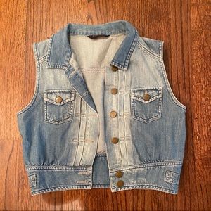 Denim vest